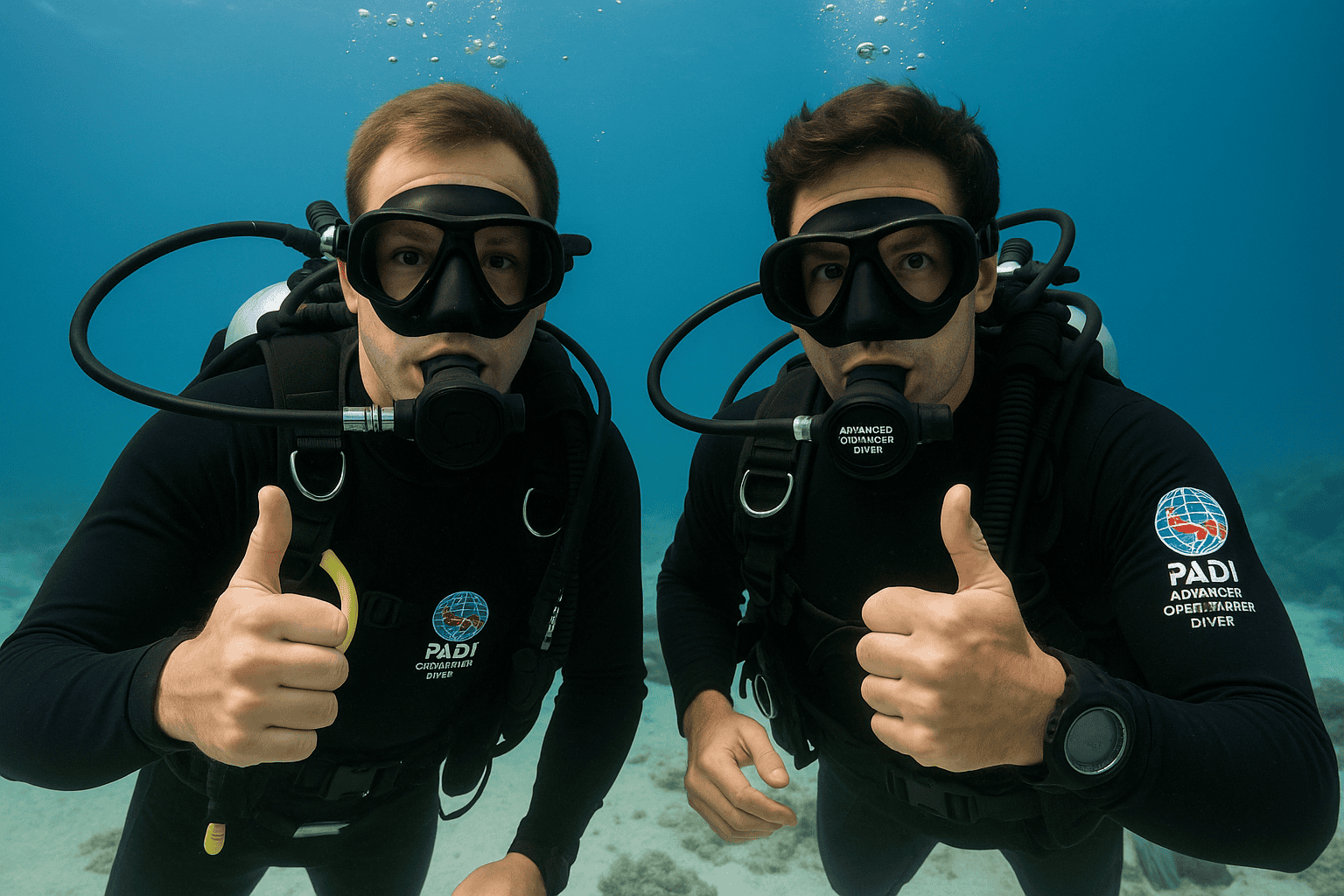 מה ההבדל בין כוכב ראשון לשני בצלילה?