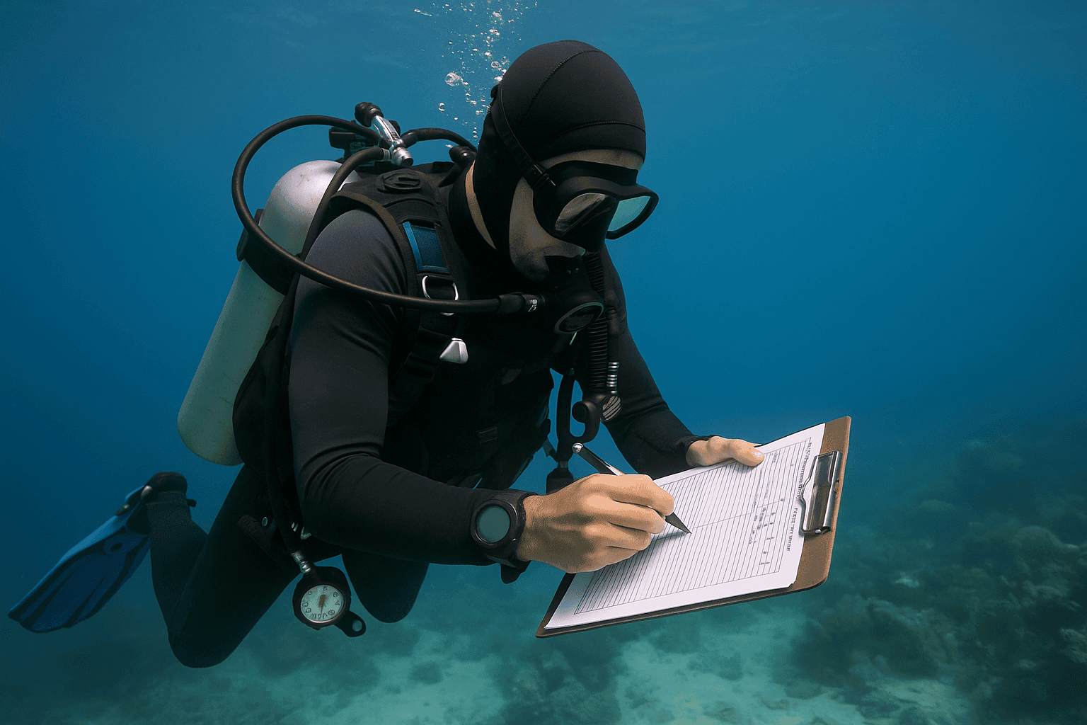התחייבות רפואית לקורס צלילה